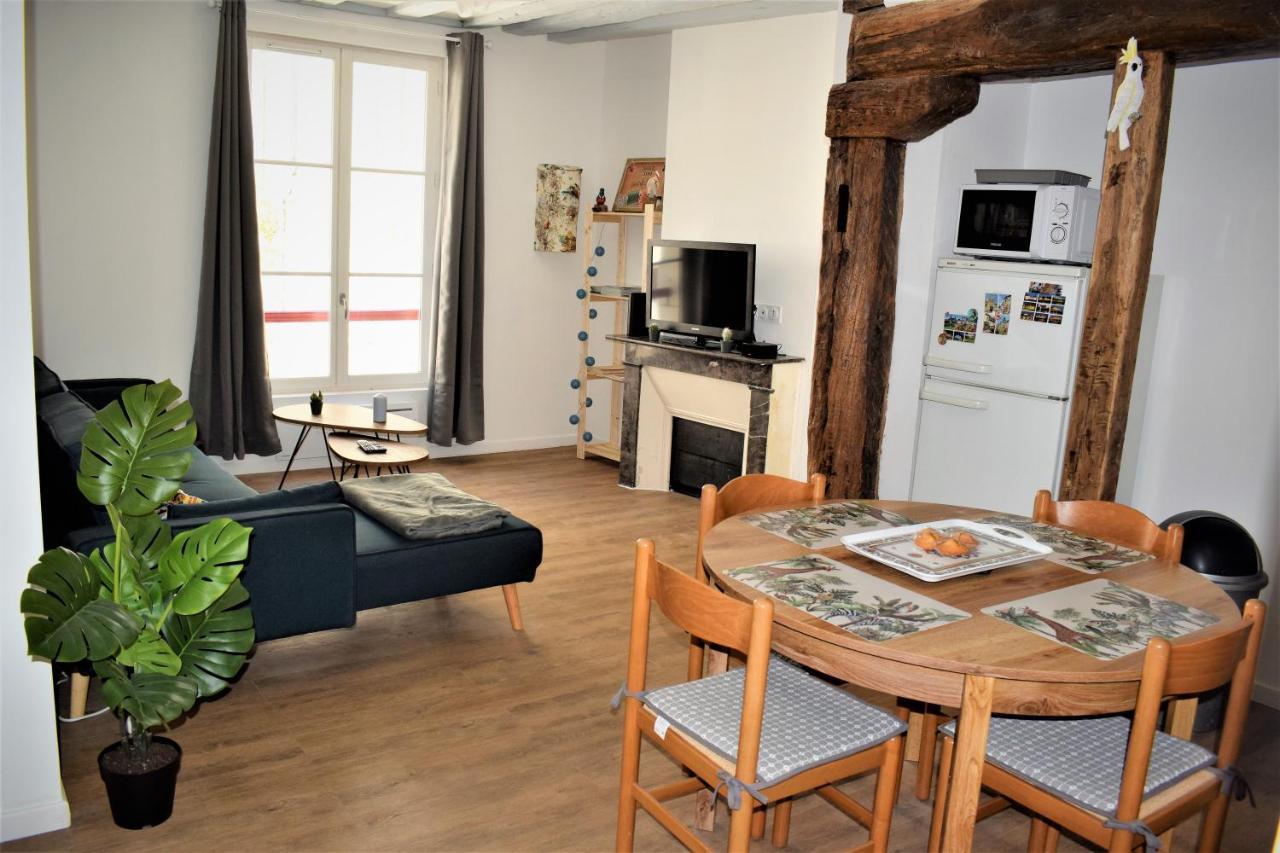 Gite Le Nid Des Zoo Zio, 5Mn Beauval, Appartement Terrasse Centre-Ville 상테뇽 외부 사진